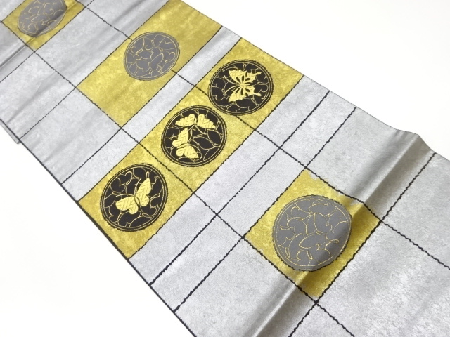 JAPANESE FUKURO OBI / WOVEN BUTTERFLY